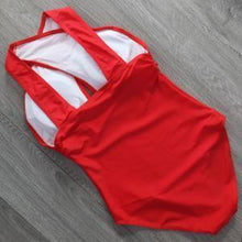 Load image into Gallery viewer, Cross Halter One Piece Swimsuit