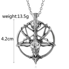 Load image into Gallery viewer, Fashion Gothic vinage rib Cage Necklace Anatomical Skeleton Heart Goth Punk Unique Retro pendant necklace Jewelry for men/women