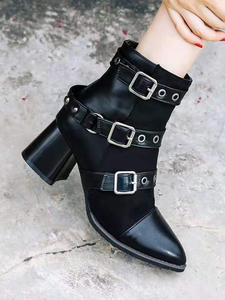 Women Bandage Boots Shoes