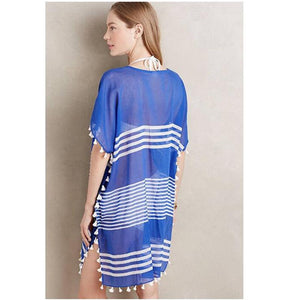 Women Beachwear Beach Wear Cover Up Tassel