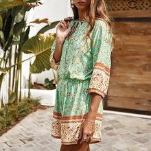 Load image into Gallery viewer, Women&#39;s Floral Summer New Fashion V-neck Casual Jumpsuit