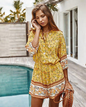 Load image into Gallery viewer, Women&#39;s Floral Summer New Fashion V-neck Casual Jumpsuit