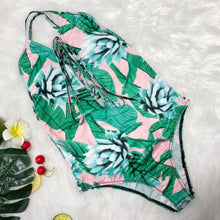 Load image into Gallery viewer, New Women Sling swimsuit Siamese Sexy Printed Bikini