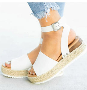 Women Sandals Plus Size Wedges Summer Flip Flop Platform Sandals