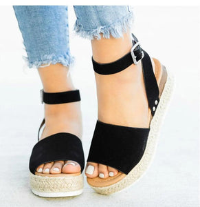 Women Sandals Plus Size Wedges Summer Flip Flop Platform Sandals