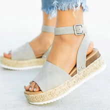 Load image into Gallery viewer, Women Sandals Plus Size Wedges Summer Flip Flop Platform Sandals