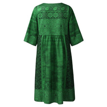 Load image into Gallery viewer, Women Summer Dress Boho Style Floral Print Chiffon Beach Mini Dress