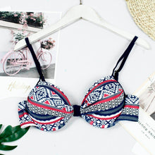 Load image into Gallery viewer, Women Sexy Bikini Sets Triangle Print Fashion Swimwear