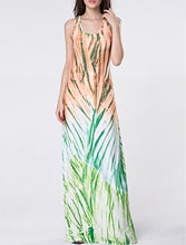 Load image into Gallery viewer, Casual Female Dress Plus Size Woman Dress Max Sleeveless O-neck Vestido Printing