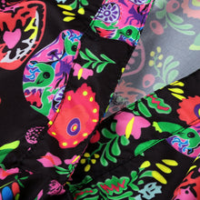 Load image into Gallery viewer, Women&#39;s Dresses Plus Size Loose Print Long Sleeve V-Collar Button Mini Dress