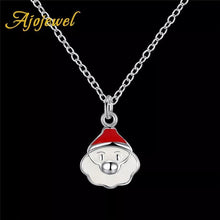 Load image into Gallery viewer, Christmas Jewelry Set Santa Claus Cute Earrings Necklace Kit