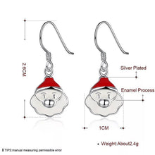 Load image into Gallery viewer, Christmas Jewelry Set Santa Claus Cute Earrings Necklace Kit