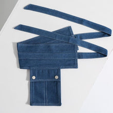 Load image into Gallery viewer, Denim Pocket Style Girdle Belt