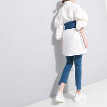 Load image into Gallery viewer, Denim Pocket Style Girdle Belt
