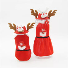 Load image into Gallery viewer, Warm Winter Xmas Pet Dog Clothes Coat Jacket Santa Christmas Clothing for Small Medium Dog Cat Pet Supplies S-XL