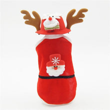 Load image into Gallery viewer, Warm Winter Xmas Pet Dog Clothes Coat Jacket Santa Christmas Clothing for Small Medium Dog Cat Pet Supplies S-XL