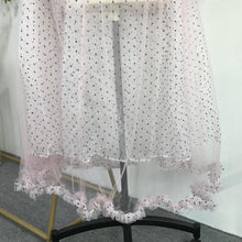 Load image into Gallery viewer, Polka Dot See-through Mesh Lantern Sleeve Large Long Bikini Cover-up