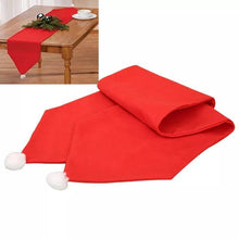 Load image into Gallery viewer, 176X34CM Christmas Table Runner Table Mat Set Cotton Tablecloth