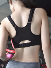 Load image into Gallery viewer, Hot Women Zipper Push Up Sports Bras Vest Underwear Shockproof Breathable Gym Fitness Athletic Running Yoga