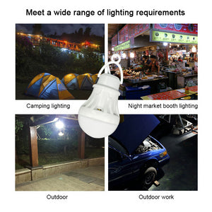 LED Lantern Portable Camping Lamp Mini Bulb 5V USB Power Book Light Reading Student Study Table Lamp Super Birght for Outdoor