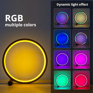 Led Night Light RGB Desk Lamp APP Music Rhythm Atmosphere Light Remote Control Dimming Game Desktop Bedroom Bar Live Broadcast
