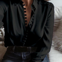 Load image into Gallery viewer, Popular Womens Fashion Casual Solid Long Sleeves Blouse