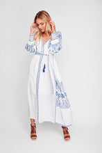 Load image into Gallery viewer, Vintage Women Casual Sexy V-neck Loose Boho Dress Ladies Floral Dresses Holiday Beach Dress