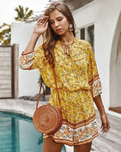 Load image into Gallery viewer, Women&#39;s Floral Summer New Fashion V-neck Casual Jumpsuit