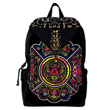 Load image into Gallery viewer, Original Ethnic Style Literature and Art Versatile Retro Tibetan Style Embroidered Backpack Travel Bag Canvas Bag