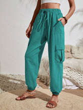 Load image into Gallery viewer, Women&#39;s Spring and Summer New Versatile Solid Color Pocket Casual Cargo Women&#39;s Pants