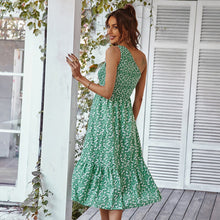 Load image into Gallery viewer, Fashion women&#39;s dress waistcoat printed large dress