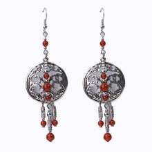 Load image into Gallery viewer, Ethnic Style Earrings Exaggerated Vintage Tassel Earrings Antique Style Earrings