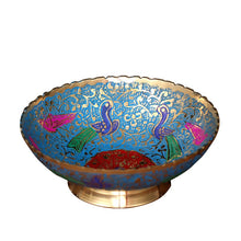 Load image into Gallery viewer, Tibet colorful bowls of candy bowls for fruit bowls and snacks for creative living room ornaments bowls Peacock bowls for Buddha bowls