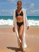 Load image into Gallery viewer, New Lace Collar Cardigan Beach Vacation Sunscreen Suit Bikini Cover Up