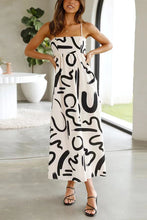 Load image into Gallery viewer, Women&#39;s Summer Fashion Print Waist Suspender Dress