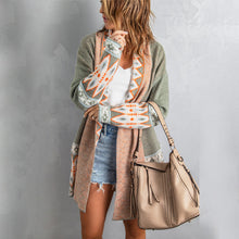 Load image into Gallery viewer, Boho Style Printed Cardigan Jacket Women Autumn and Winter New Cardigan Jacket