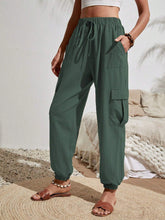 Load image into Gallery viewer, Women&#39;s Spring and Summer New Versatile Solid Color Pocket Casual Cargo Women&#39;s Pants