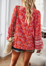 Load image into Gallery viewer, Autumn Style Commuter Print Long Sleeve Shirt