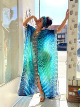 Load image into Gallery viewer, Beach blouse holiday beach skirt loose robe beach sun protection clothing bikini blouse swimsuit women