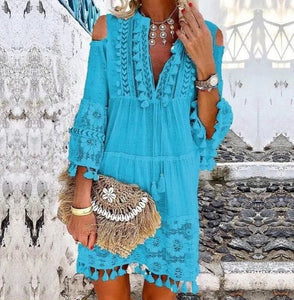 Spring/Summer New Women's Fashion Sweet Ladies Dress