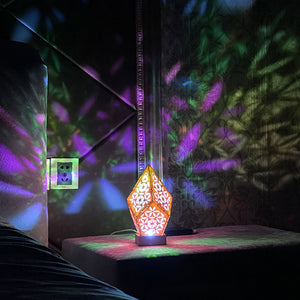 Bohemian floor to ceiling mood lights and starry sky lights LED