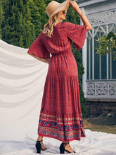 Load image into Gallery viewer, Summer Women&#39;s Bohemian Dress Beach Resort Maxi Dress