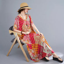 Load image into Gallery viewer, Women&#39;s Clothing In Large Sizes, Plump and Slim, with A Belly Covering Temperament Dress