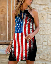 Load image into Gallery viewer, Sexy strapless suspender sleeveless dress women summer short dress