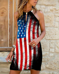 Sexy strapless suspender sleeveless dress women summer short dress