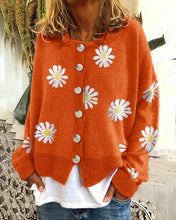 Load image into Gallery viewer, Autumn and Winter New Sweater Ladies Embroidered Knitted Cardigan Sweater