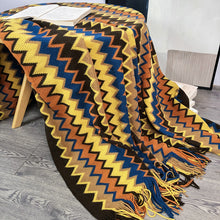Load image into Gallery viewer, Bohemia sofa blanket cover blanket summer knitted blanket air conditioning blanket