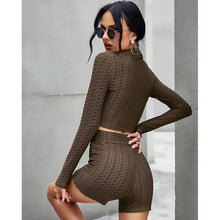 Load image into Gallery viewer, Women&#39;s Yoga Clothes Fashion Solid Long-sleeved Casual Sports Suit Women