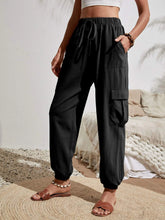 Load image into Gallery viewer, Women&#39;s Spring and Summer New Versatile Solid Color Pocket Casual Cargo Women&#39;s Pants
