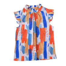 Load image into Gallery viewer, Summer New Loose Sleeveless Tops Color Printed Vest Tops